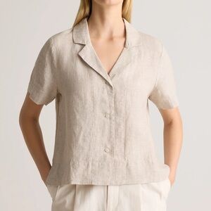 Quince 100% European Linen Short Sleeve Shirt